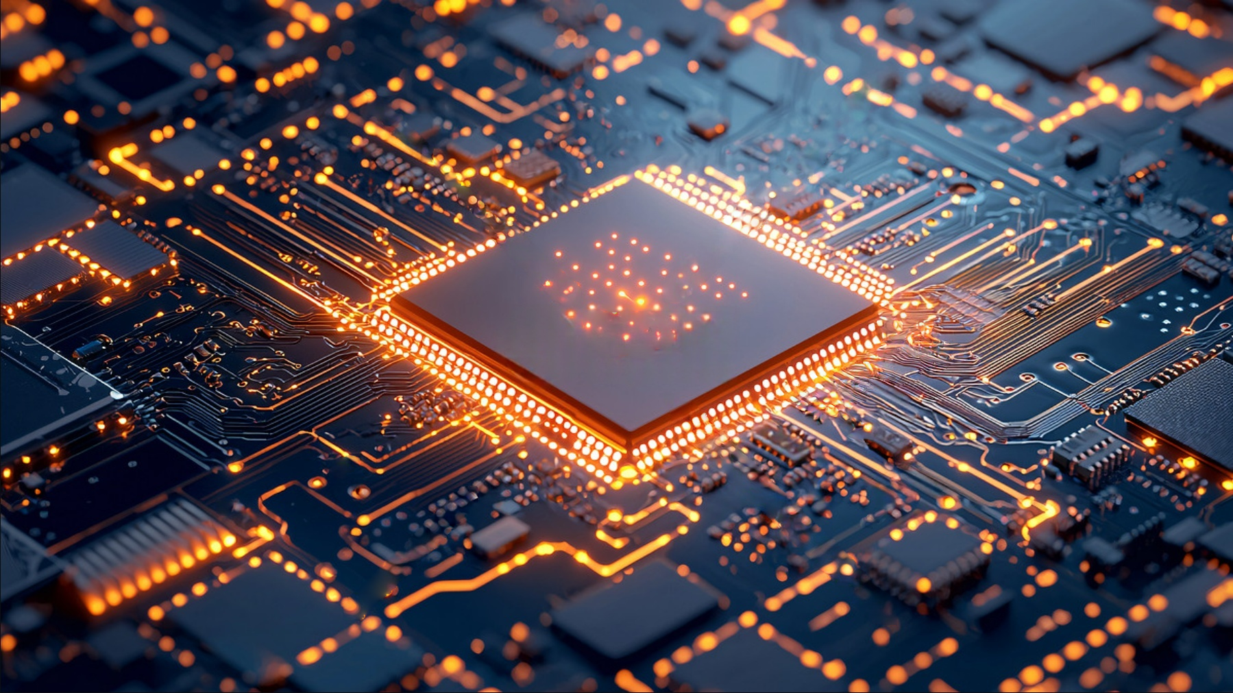Semiconductor circuit board background
